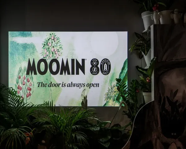 Wystawa "Muminki: drzwi są zawsze otwarte", fot. Mikołaj Zacharow, źródło: Muzeum Kinematografii w Łodzi